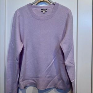 J Crew Women's Lavender Cashmere Sweater